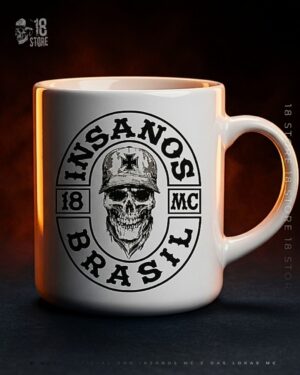 Caneca Brasão Insanos Mc