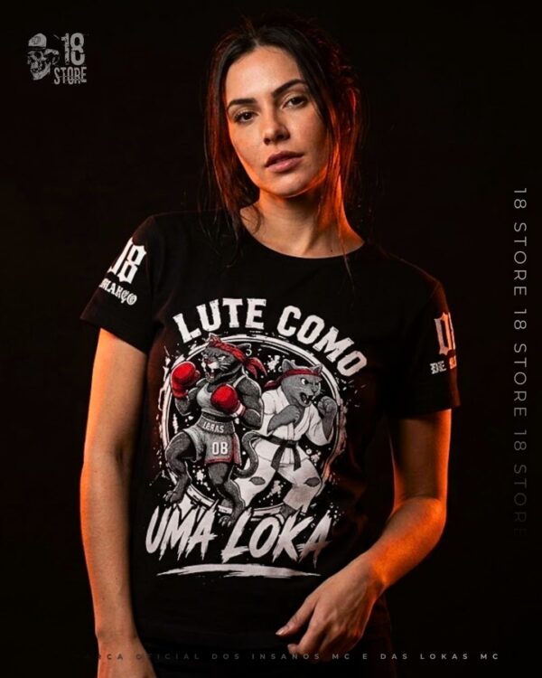 Baby Look Lute Como Uma Loka
