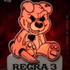 Luminária 3d Urso Regra 3 18x13